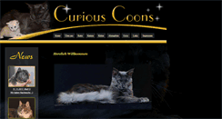 Desktop Screenshot of curious-coons.de